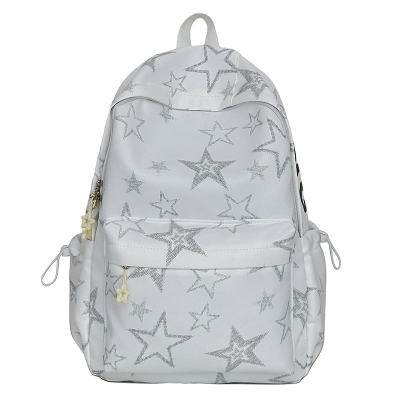 Stylische lässige mit Sternen verzierte Rucksack Karnz