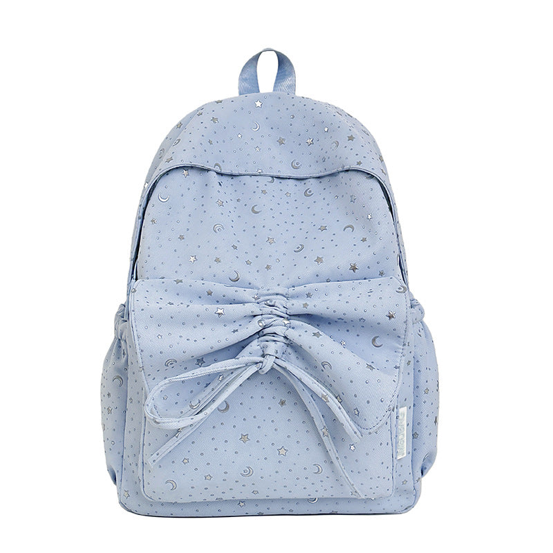 Sternenprint Schleifen-Detail Rucksack Karnz