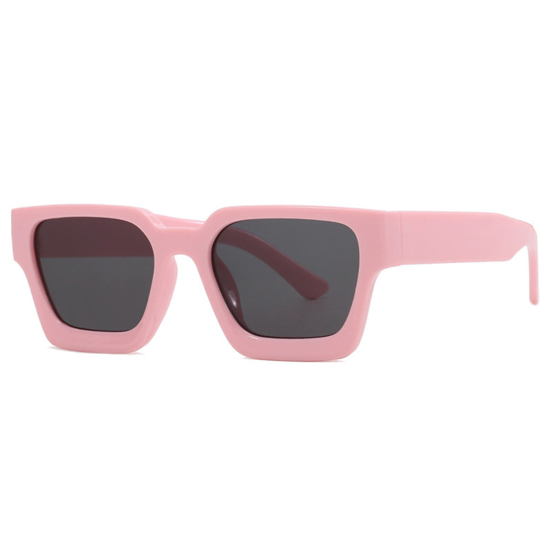 Damen modische quadratische Lesebrille mit transparenter Rahmenkonstruktion Karnz