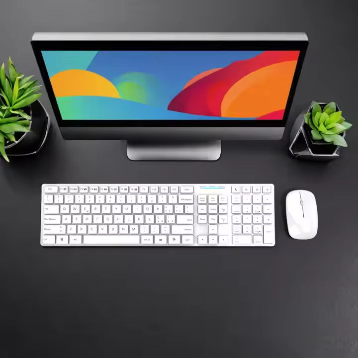 Elegantes Kabelloses Tastatur- und Maus-Set mit Präzisionssteuerung Karnz