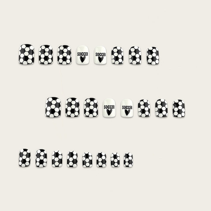 Fußball Nagelkunst Set Karnz