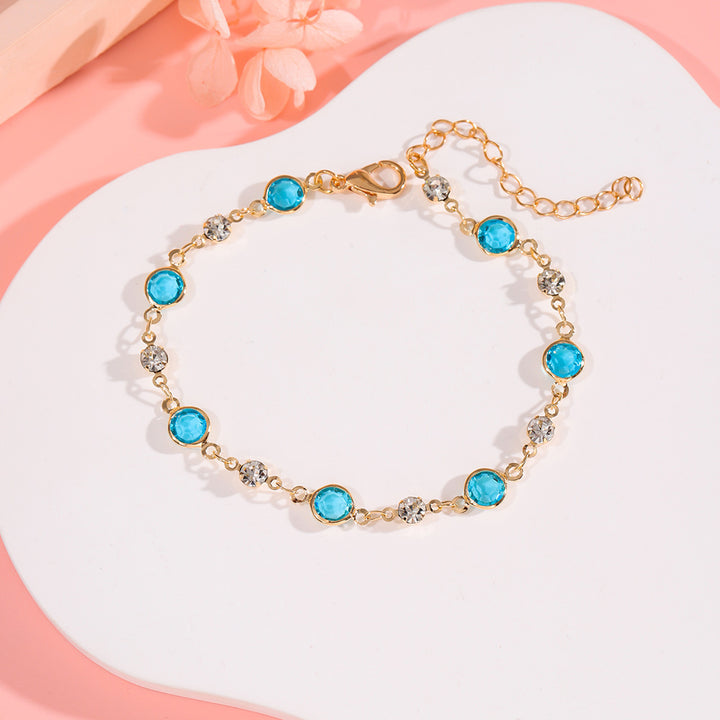 Elegante mit Kristallen verzierte Armband Karnz