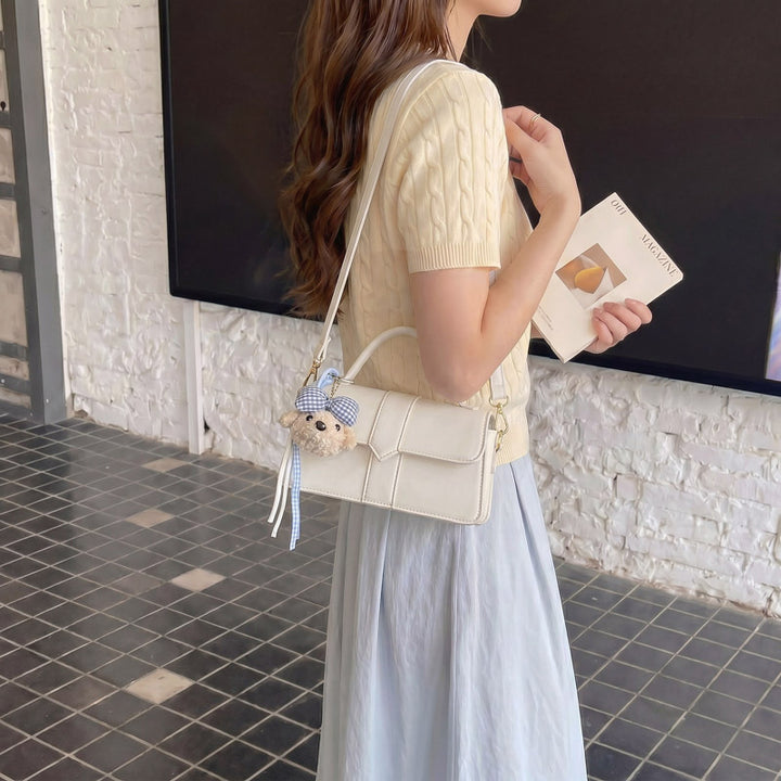 Modische Mini-Crossbody-Handtasche Karnz