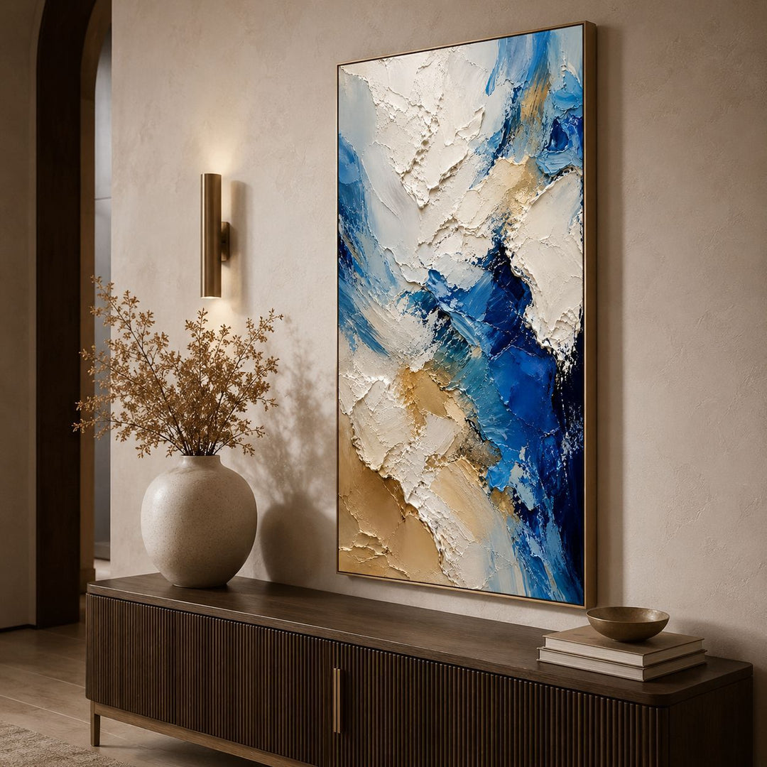 Moderne Texturierte Acryl Wandkunst