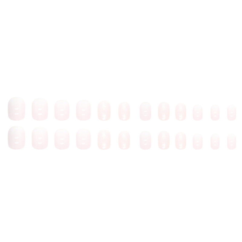 Elegante Glitter Press-On-Nägel Set Karnz
