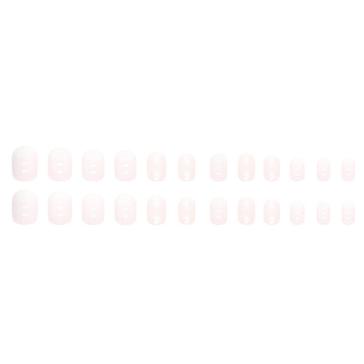 Elegante Glitter Press-On-Nägel Set Karnz