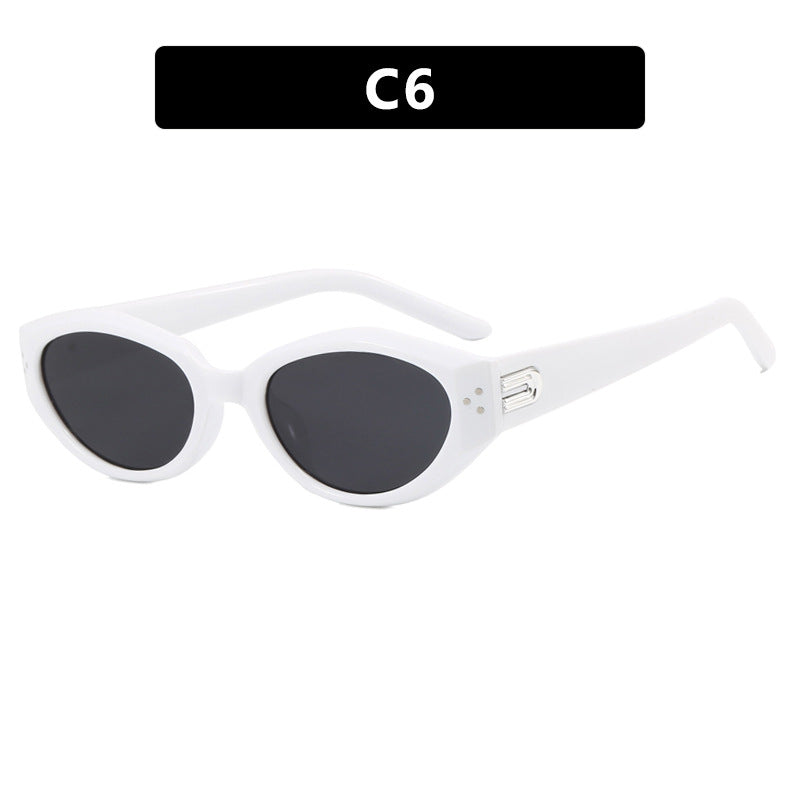 Damen Cat-Eye Sonnenbrille mit elegantem Kunststoffrahmen Karnz