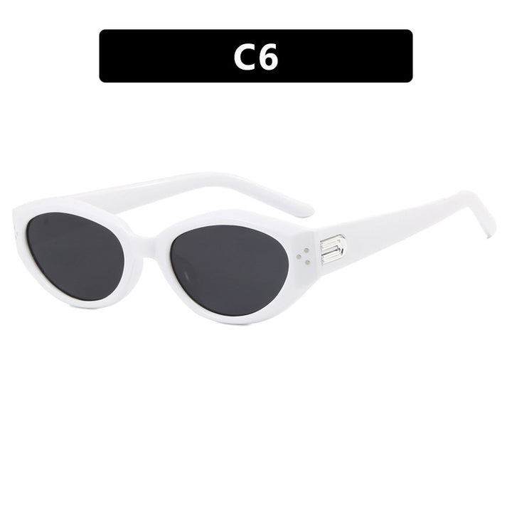 Damen Cat-Eye Sonnenbrille mit elegantem Kunststoffrahmen Karnz