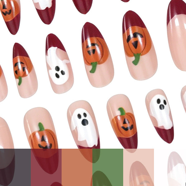 Festliches Halloween-Nail-Art-Design Karnz