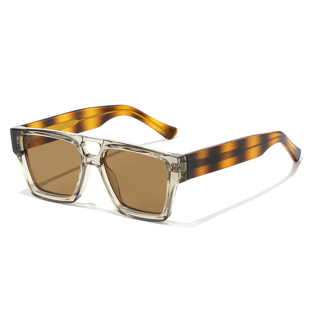 Fette Retro Quadratische Sonnenbrille Karnz