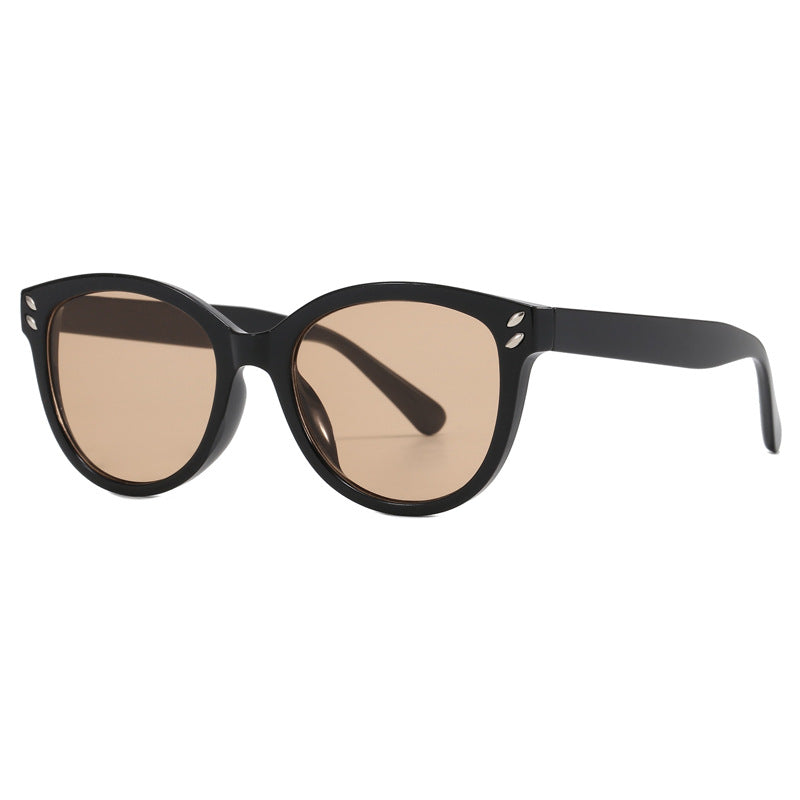 Damen modische Designer-Sonnenbrille mit einzigartigem Glamour-Rahmen Karnz