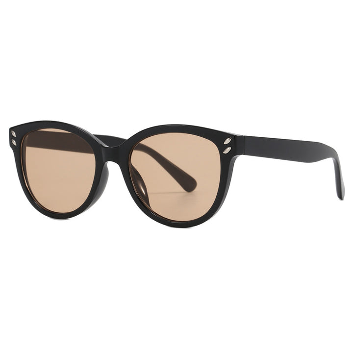 Damen modische Designer-Sonnenbrille mit einzigartigem Glamour-Rahmen Karnz