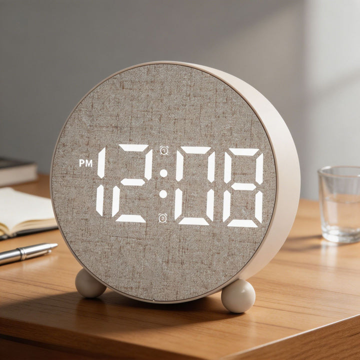 Digitaler Wecker mit Großem Led-Display und Temperaturanzeige Karnz