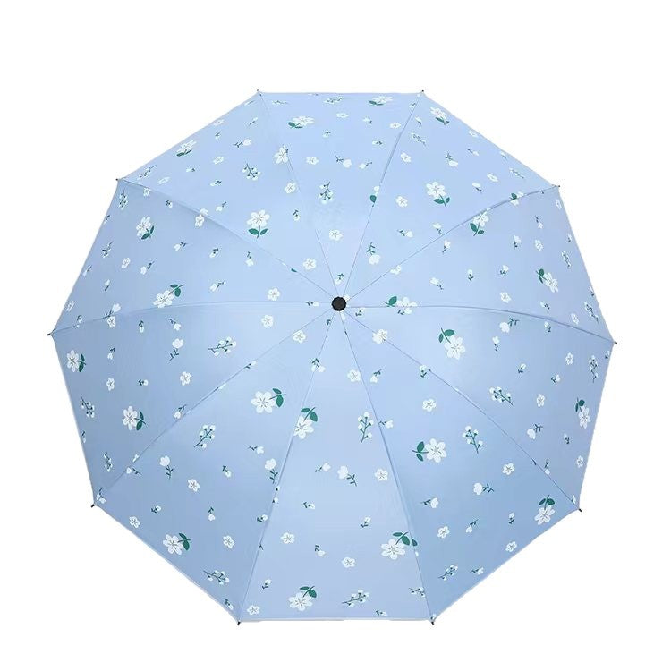 Damen Regenschirm mit floralem Design Karnz