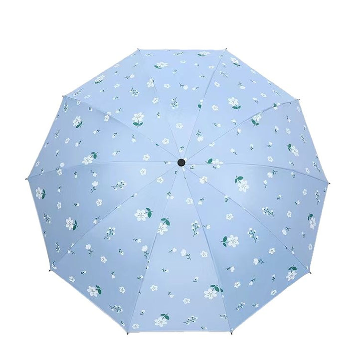 Damen Regenschirm mit floralem Design Karnz