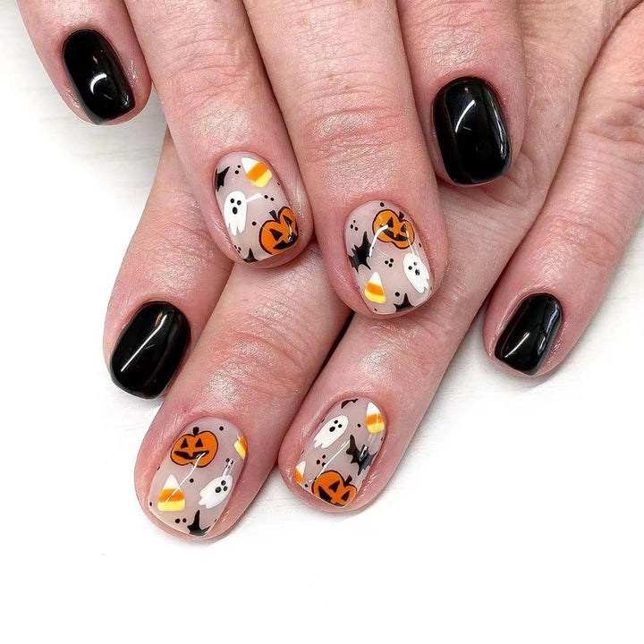 Urlaubs-Themen Press-On Nail Art Karnz