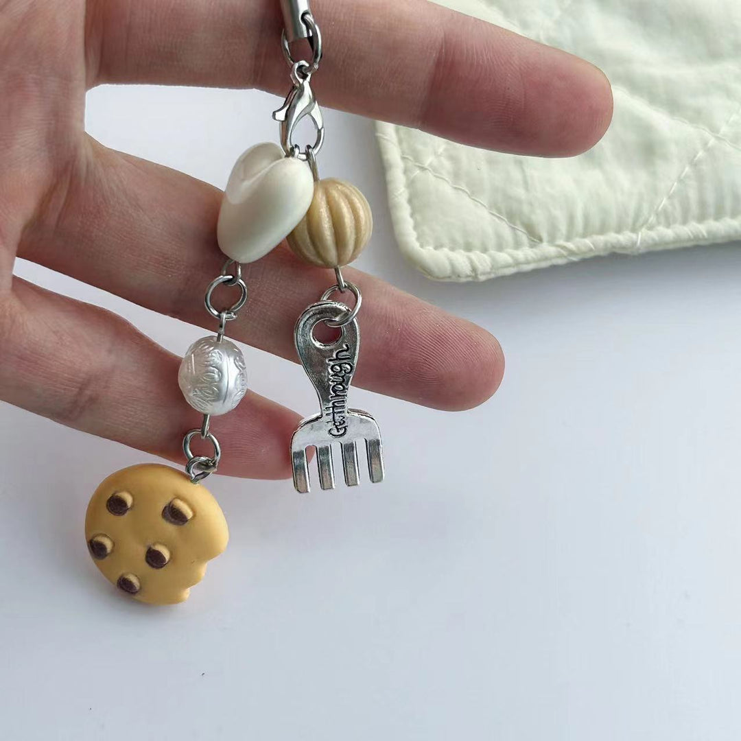 Verspielter food-themed Charm Schlüsselanhänger Karnz