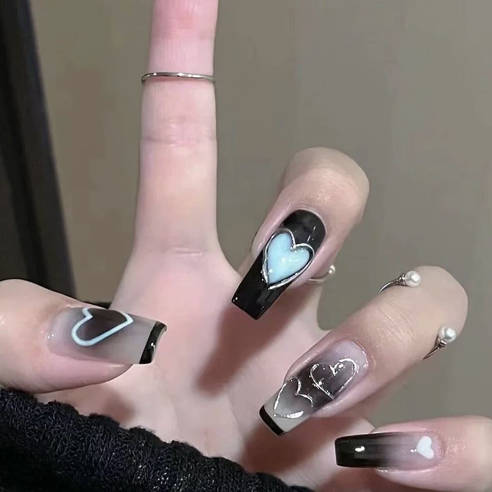 Künstlerisches Nagelkunst Press-On Set