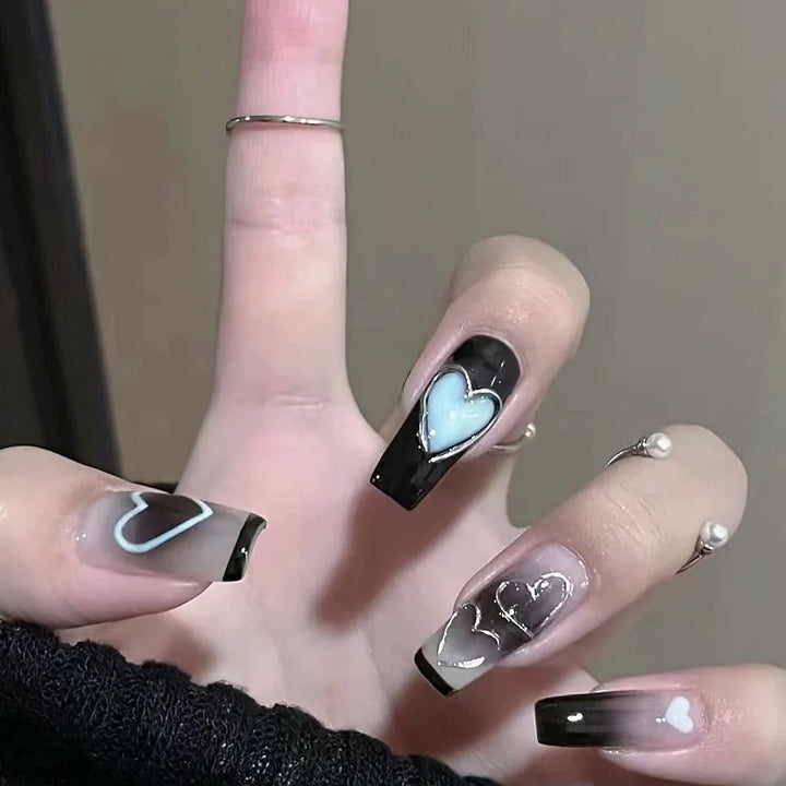Künstlerisches Nagelkunst Press-On Set