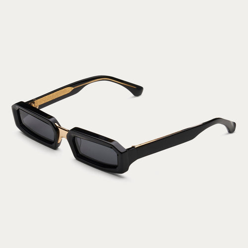 Damen stilvolle Sonnenbrille im modernen rechteckigen Design mit komfortablem Rahmen Karnz