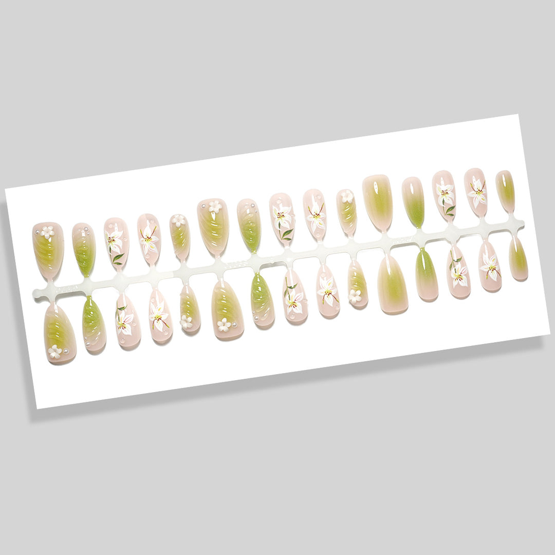 Premium Druck-Nagel Set