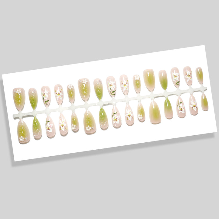 Premium Druck-Nagel Set