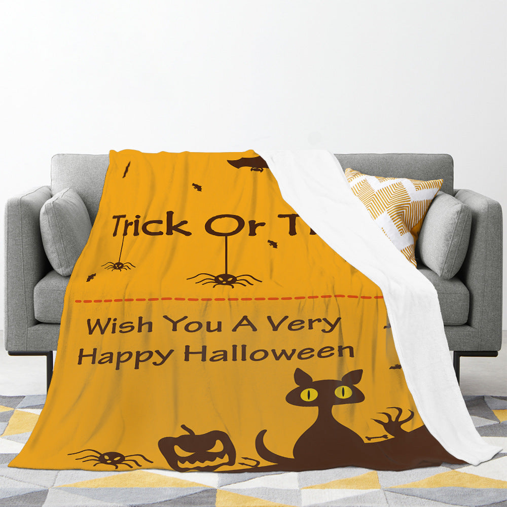 Halloween Themen Fleece Decke Karnz