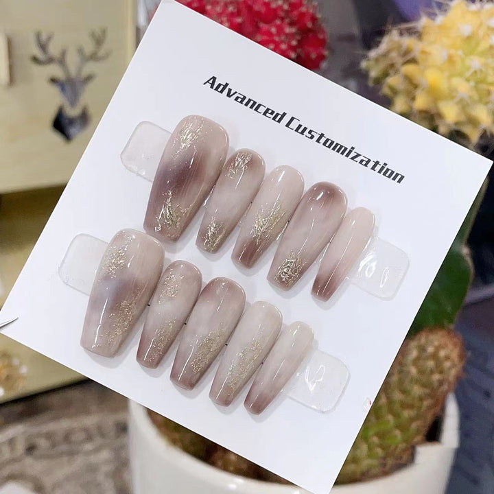 Anpassbares Press-On Nagelset