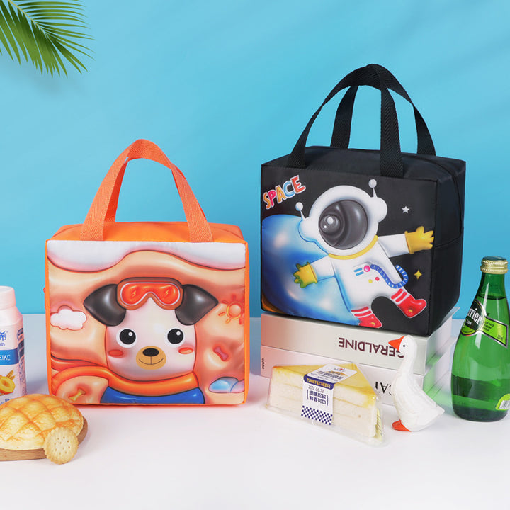 Cartoon-Themen Isolierte Lunch Tasche Karnz