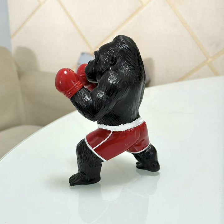 Boxende Gorilla Statue Karnz