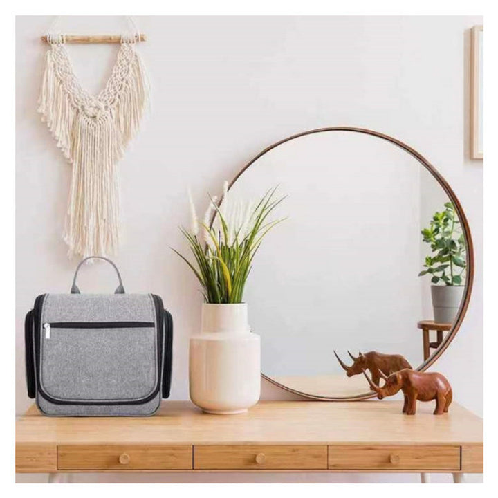 Kosmetik-Organizer Tasche mit Abnehmbarem Haken Karnz