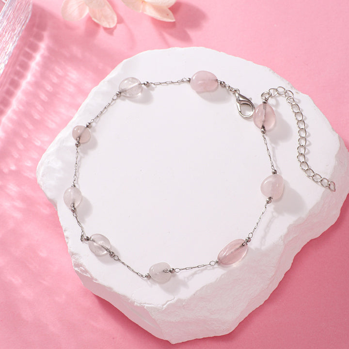Amethyst Edelstein Armband Karnz
