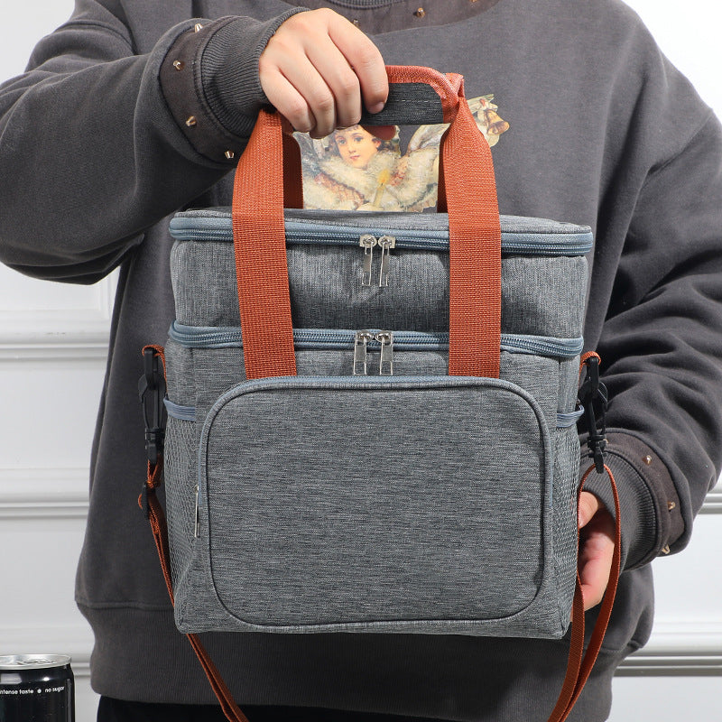 Isolierte Mehrschichtige Lunch-Tasche Karnz