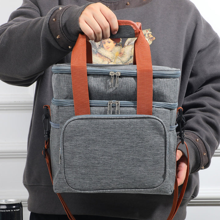Isolierte Mehrschichtige Lunch-Tasche Karnz
