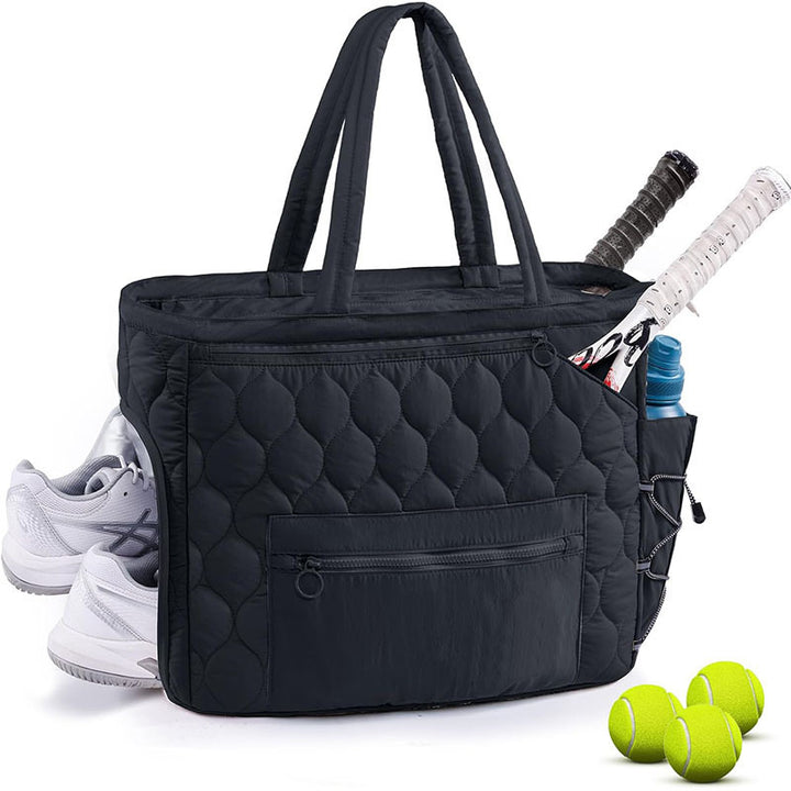 Quilted Multi-Compartment Sport Tote Bag Karnz