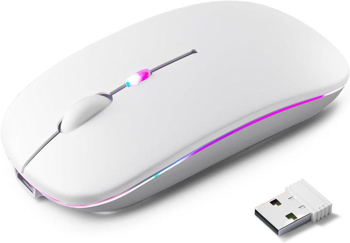 Ergonomische kabellose Gaming-Maus mit RGB-Beleuchtung Karnz