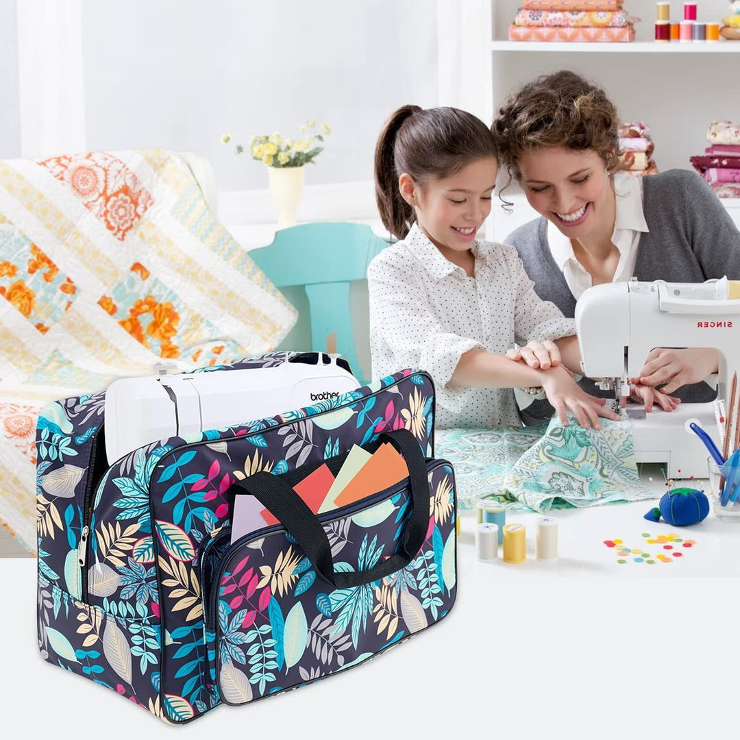 Praktische Reisetasche mit Blütenblattmotiv Karnz