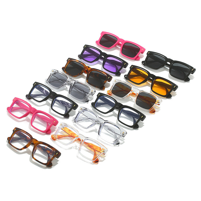 Damen stilvolle quadratische Sonnenbrille Karnz
