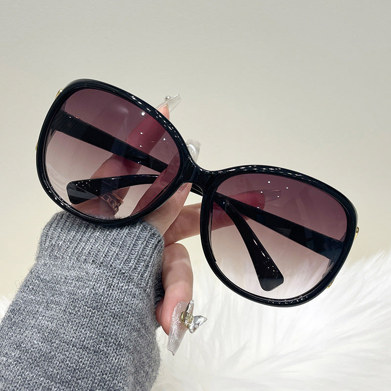 Damen Oversized Sonnenbrille mit modischem Gradient-Design Karnz