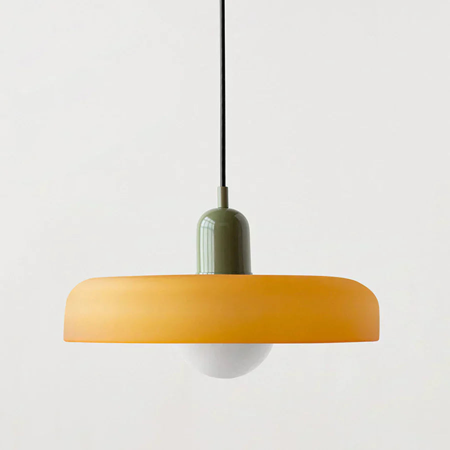 Skandinavische Pendelleuchte für Wohnzimmer und Esszimmer – Minimalistisches Design mit einstellbarer Höhe – Glas | Karnz