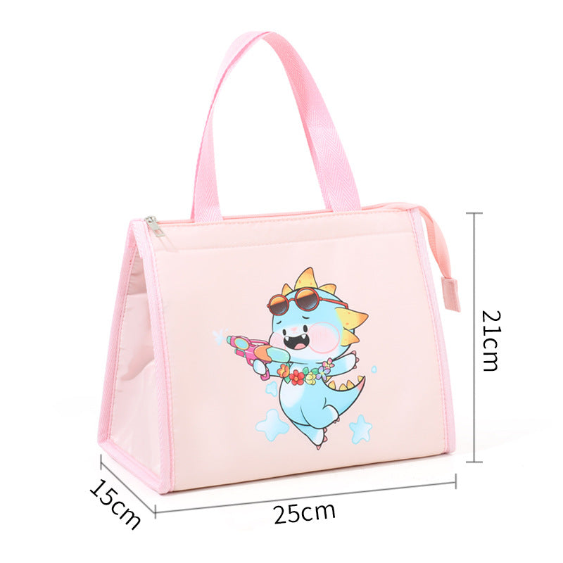 Süße Cartoon-isolierte Lunch Tasche