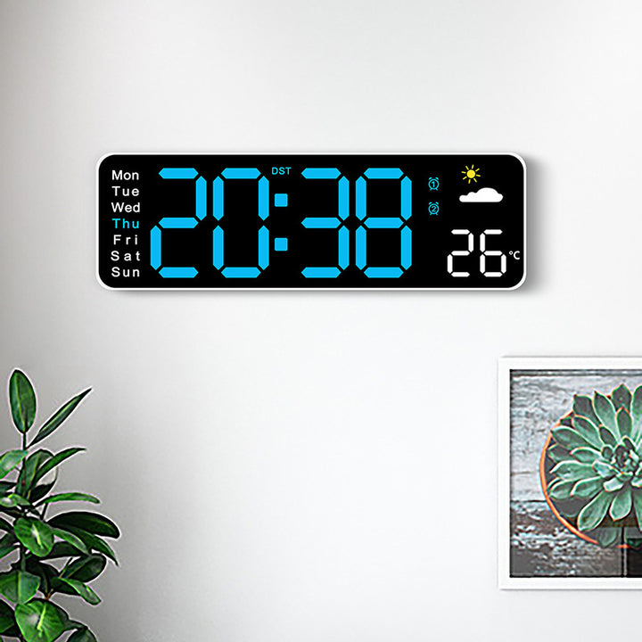 Digitaler Funkwecker mit Temperatur- und Wochentagsanzeige Karnz