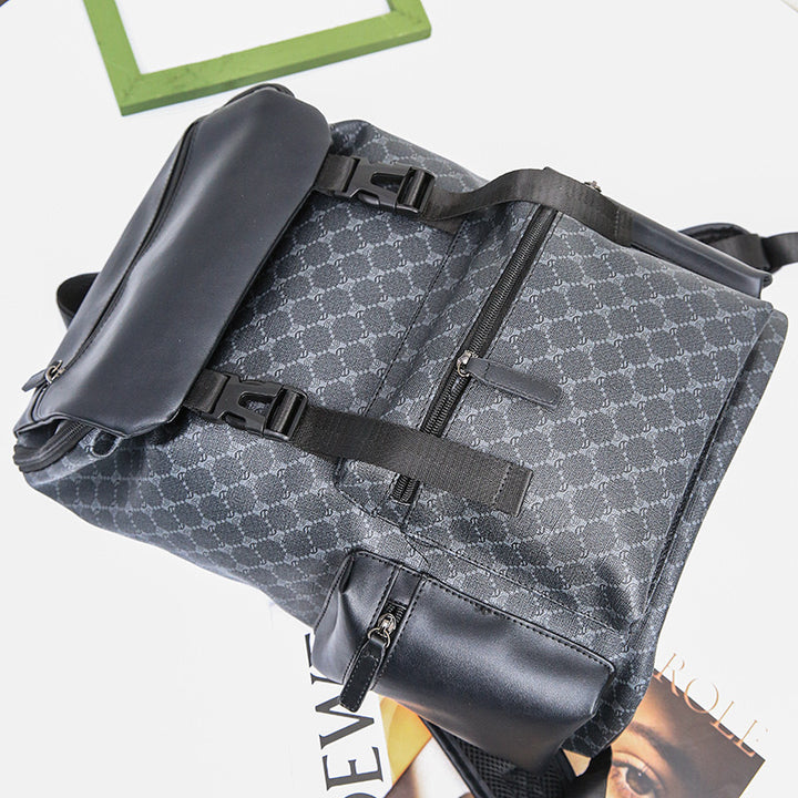 Modischer Rucksack mit Erweiterbaren Taschen Karnz