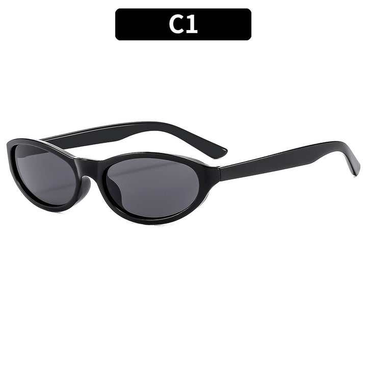 Modernes Design Stilvolle ovale Rahmen Sonnenbrille