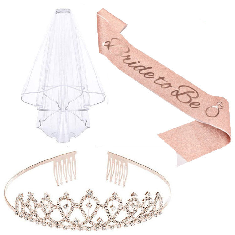 Damen Hochzeits-Accessoires Set Karnz