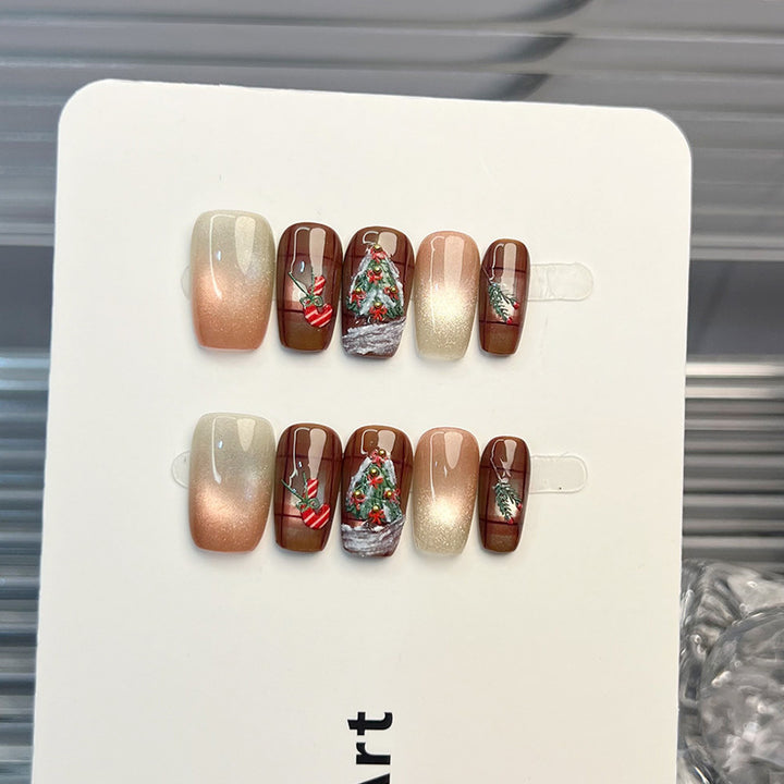 Elegantes Themenurlaub Press-On Nagel Set