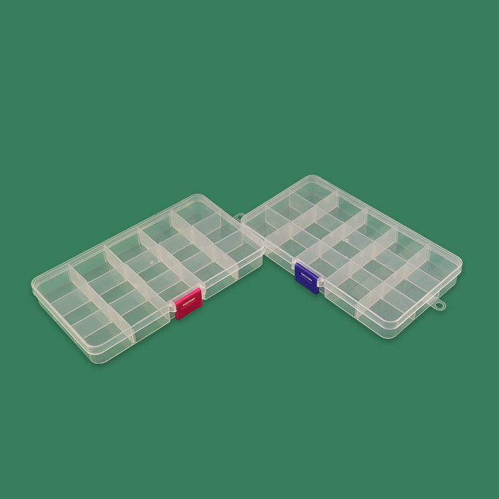 Multi-Sektion Transparenter Bastel-Organizer Karnz