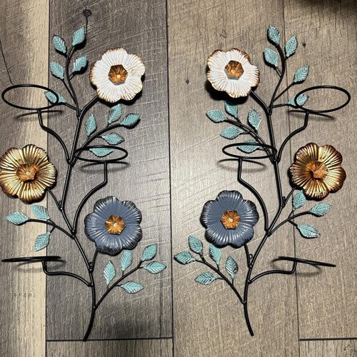 Florale Wanddekoration Karnz