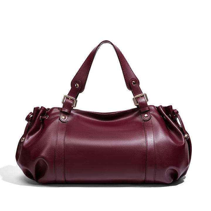 Stylische Lederhandtasche Karnz