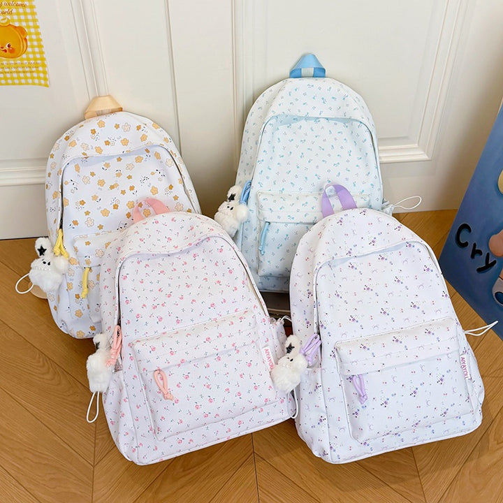 Blumenmuster Freizeit Rucksack Karnz